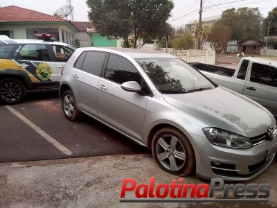 Terra Roxa - PM recupera Golf roubado em março deste ano, em São José dos Pinhais