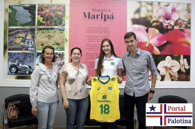 Maripaense Ana Luiza Rüdiger vai disputar o mundial de vôlei no Egito