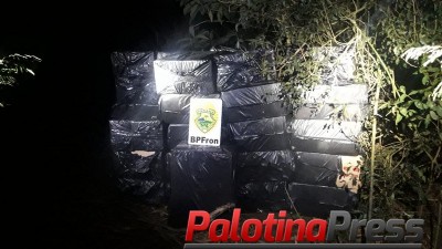 BPFRON APREENDE VEÍCULO E 250 CAIXAS DE CIGARROS EM ENTRE RIOS DO OESTE/PR
