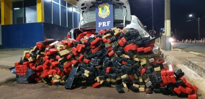 PRF e Polícia Civil apreendem quase 710 quilos de maconha em Santa Terezinha de Itaipu (PR)