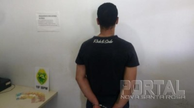 PM recaptura foragido suspeito de roubos em Toledo e Região