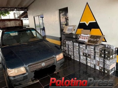 PRE detêm Uno de Palotina com 48 mil em Narguile contrabandeado