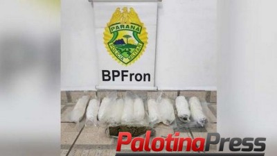 Homem é preso com drogas em bolsa com fundo falso, em Foz do Iguaçu