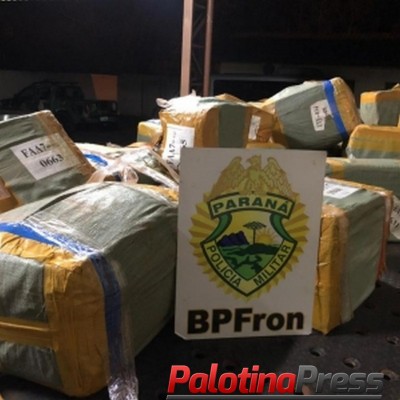 Grande volume de mercadorias contrabandeadas são apreendidas em sítio de Guaíra
