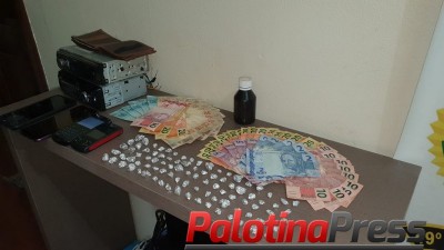 Palotina: PM detém vendedores de crack em bairros cidade