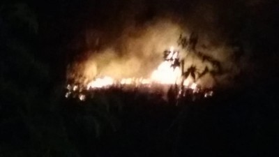 Bombeiros atendem incêndio em residência de Marechal Rondon