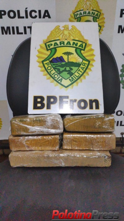 BPFRON APREENDE DROGA DENTRO DE ÔNIBUS EM REALEZA/PR