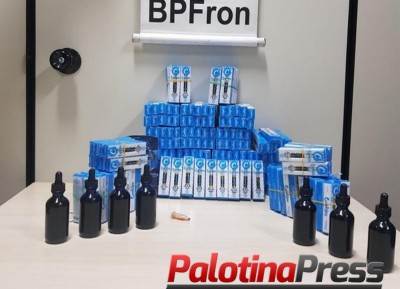 Homem é detido pelo BPFron com maconha líquida