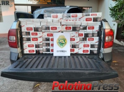Camioneta carregada é apreendida em Mercedes