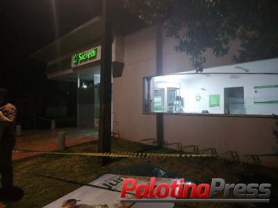 Maripá – Agência bancária é arrombada com explosivos em Pérola Independente. Maripá – Agência bancária é arrombada com explosivos em Pérola Independente. 
