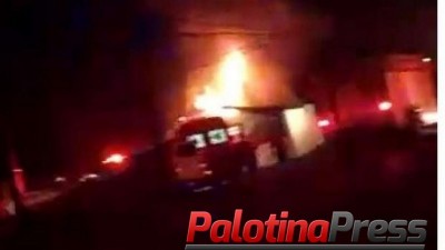 Homem morre carbonizado em incêndio no Jardim Belvedere, em Foz do Iguaçu