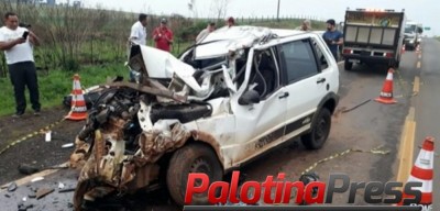 Motorista morre após bater carro atrás de caminhão parado na PR-170, em Guarapuava