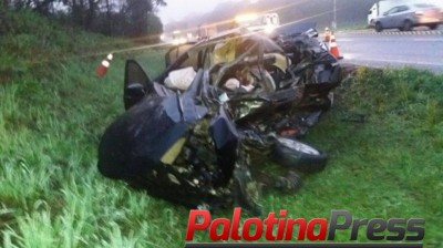 Homem morre em grave acidente na BR-277, em Palmeira