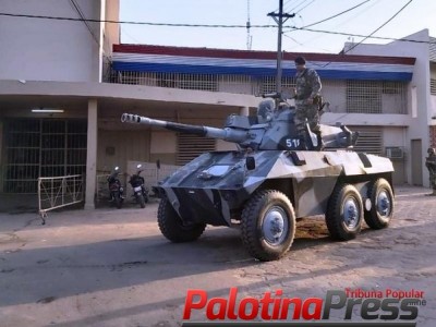 Forças Armadas assumem Unidades Prisionais do Paraguai