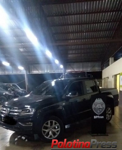  BPFron recupera em Guaíra veículo roubado em Maringá