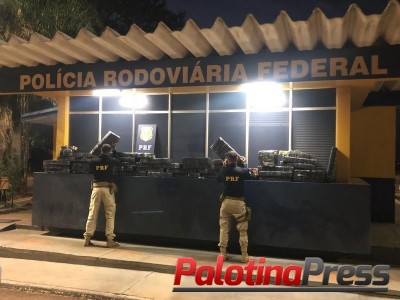 POLÍCIA RODOVIÁRIA FEDERAL APREENDE MEIA TONELADA DE MACONHA