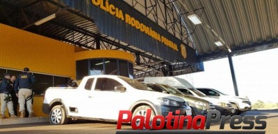 PRF e PF interceptam comboio de contrabandistas de cigarros em Terra Roxa