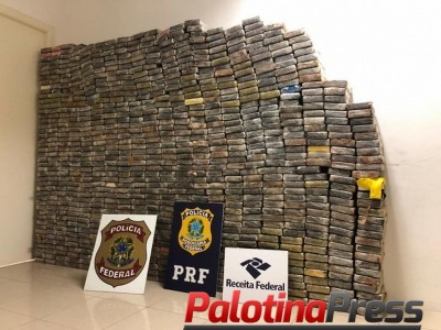 950 quilos de cocaína são apreendidos na Região de Curitiba