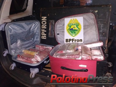 BPFRON APREENDE MACONHA QUE IRIA PARA A CAPITAL DO ESTADO