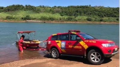 Adolescente de 15 anos cai no Rio Paraná durante passeio com moto aquática