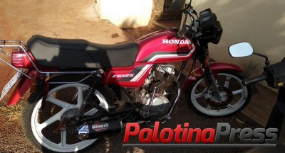 Palotina - Motociclista sem Habilitação foge de abordagem, perde controle e cai em barranco a beira da rodovia.  