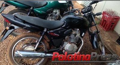 Palotina - PM recupera motocicleta antes de proprietário notar que havia sido vítima de furto.