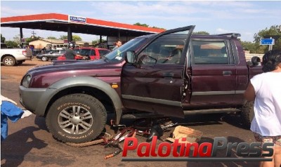 Ciclista fica ferido após acidente na Avenida Dom Pedro II em Assis