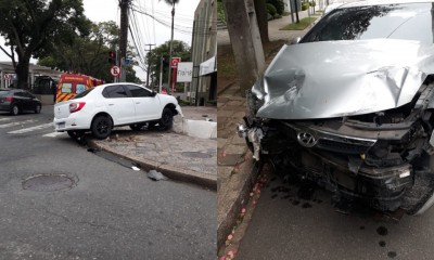 Curitiba - Casal completamente nu provoca acidente no Mercês e motorista acaba detido após fugir do local