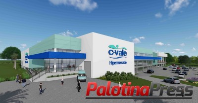 C.Vale investe em novo hipermercado, empreendimento de R$ 49 milhões está sendo erguido em Assis Chateaubriand