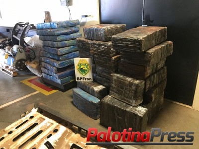 BPFRON APREENDE MAIS DE 700 KG DE MACONHA EM GUAÍRA-PR