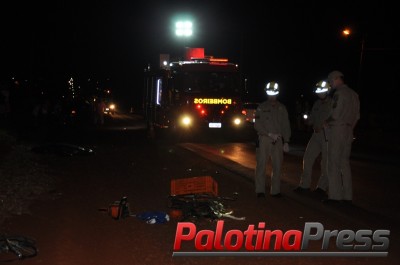 Palotina - Ciclista morto em acidente próximo ao CTG é identificado