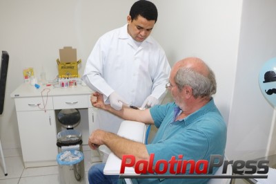 Saúde realizou campanha de exames PSA, testes rápidos e vacinação contra sarampo 