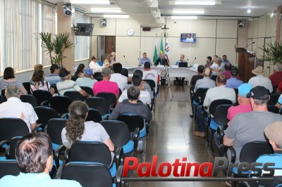 Vereadores de Palotina concluem trabalhos de 2019 com plenário lotado