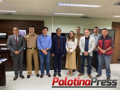Prefeito Jucenir mantém audiência com secretário de Segurança Pública Coronel Marinho