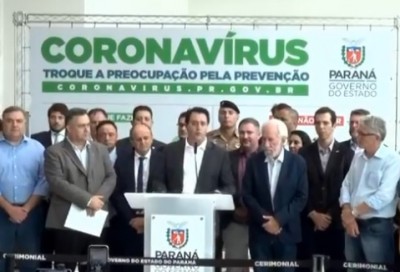 Coronavírus: Paraná suspende aulas na rede pública a partir de sexta-feira (20)