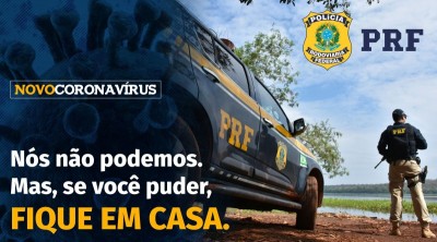 Coronavírus: Confira as peças com orientações ao efetivo lançadas pela PRF até agora