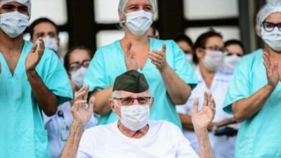 Brasil - Homem de 99 anos é o mais velho a receber alta após contrair covid-19
