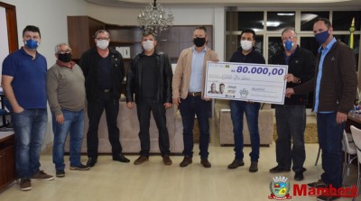 Mamborê recebe 80 mil reais dos deputados Sargento Fahur e Adriano José