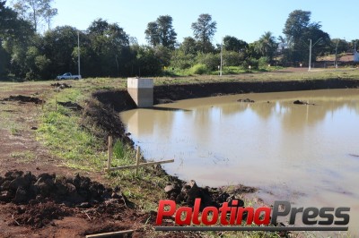 Palotina inicia construção da borda do novo lago municipal