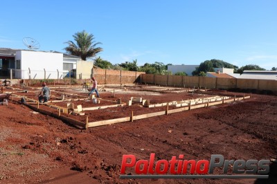 Palotina inicia construção da nova cozinha e refeitório da escola Percicoti