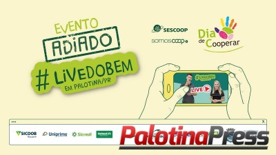Live do Bem em Palotina (PR) será adiada
