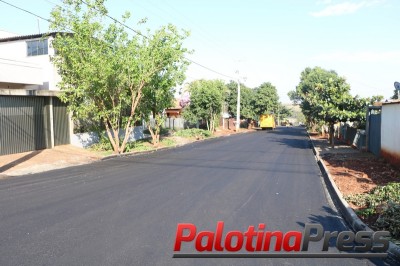 Pavimentação asfáltica contemplará 5 bairros de Palotina  
