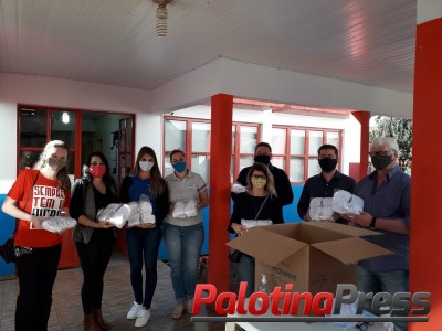 Assistência Social recebe doação de máscaras da Campanha “O Amor Contagia”
