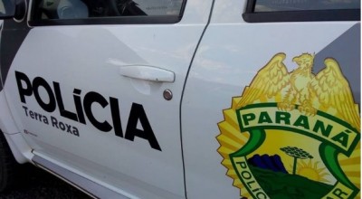 PM de Terra Roxa prende motociclista após o mesmo fugir de abordagem.