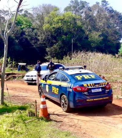 PRF ENCONTRA VEÍCULO ABANDONADO COM REGISTRO DE ROUBO 