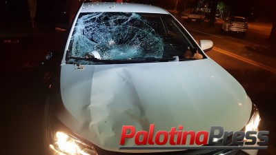 Palotinense é atropelado em frente a Cotriguaçu