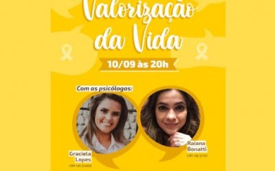 Setembro Amarelo: valorização da vida é tema de live da Sicredi Vale do Piquiri Abcd PR/SP