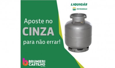 Na hora de comprar o seu botijão, compre o cinza para não errar. Liquigás tem qualidade e segurança garantida.
