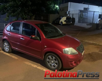 PM de Palotina flagra adolescente de 15 anos conduzindo veículo em alta velocidade pelas ruas do município. 