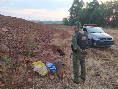 BPFRON APREENDE TABLETES DE MACONHA EM MARECHAL CÂNDIDO RONDON-PR DURANTE OPERAÇÃO HÓRUS